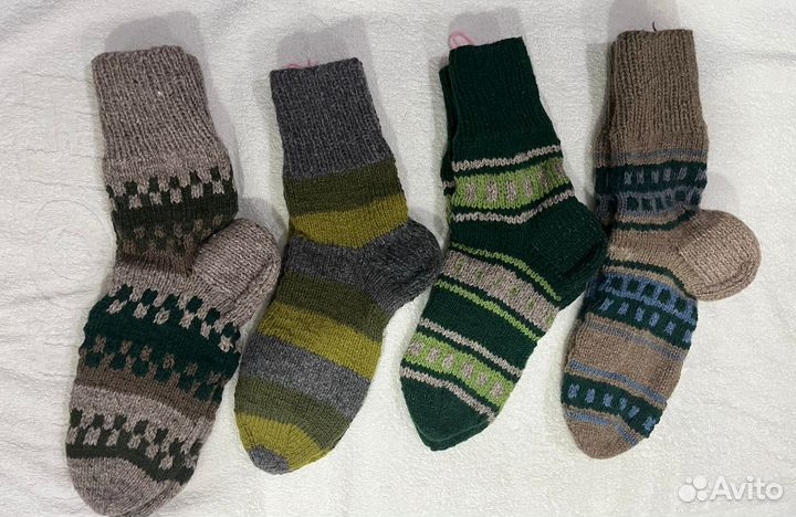 Вязанные носки