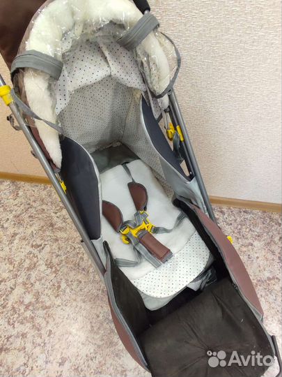 Детские санки коляска на колесах