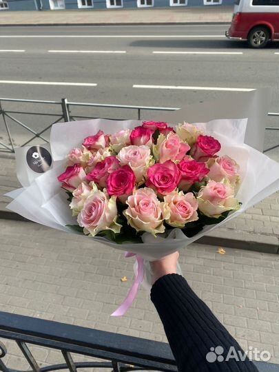 Цветы розы и букеты с доставкой 24