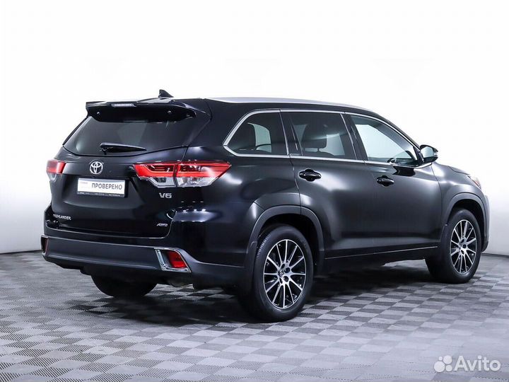 Toyota Highlander 3.5 AT, 2017, 48 054 км