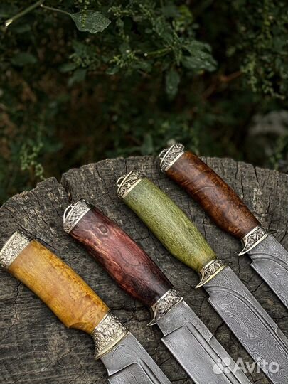 Нож из дамасской стали на подарок