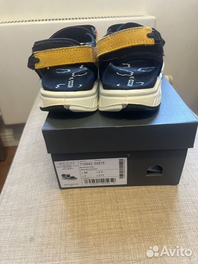 Сандалии ecco 34