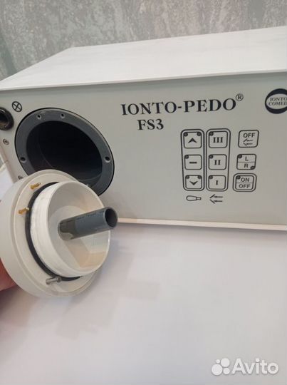 Педикюрный аппарат с пылесосом ionto pedo fs3