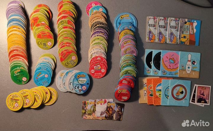 Фишки из 90х. В ассортименте