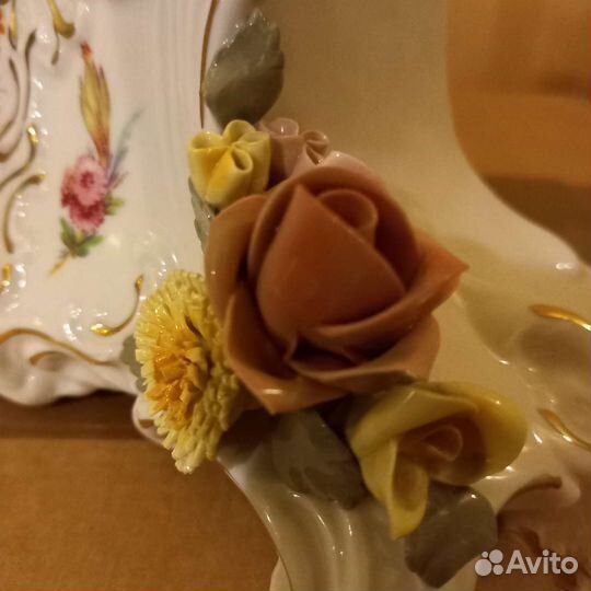 Часы фарфор Дрезден