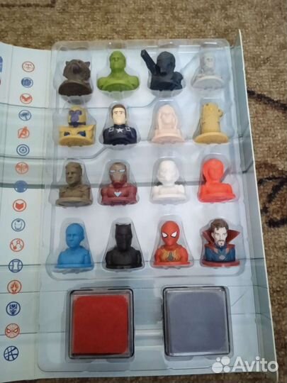 Коллекционный альбом с стирателями2 из пятёрочки