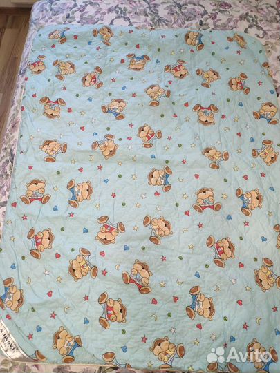 Одеяло детскоеиз овечьей шерсти