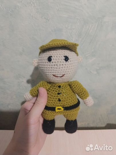 Вязанный солдатик