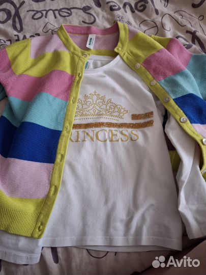 Вещи пакетом для девочки 116-122