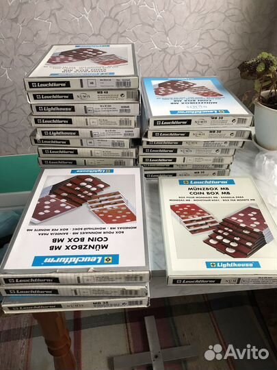 Боксы для монет Leuchtturm