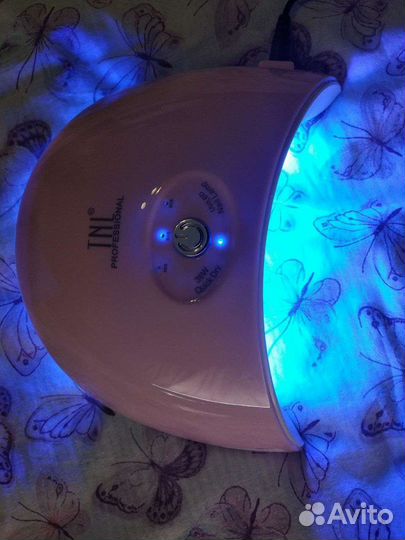 Гибридная лампа для маникюра 36вт +подарочки