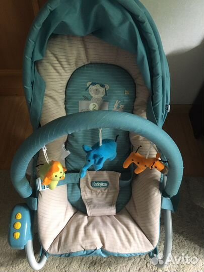 Шезлонг детский babyton