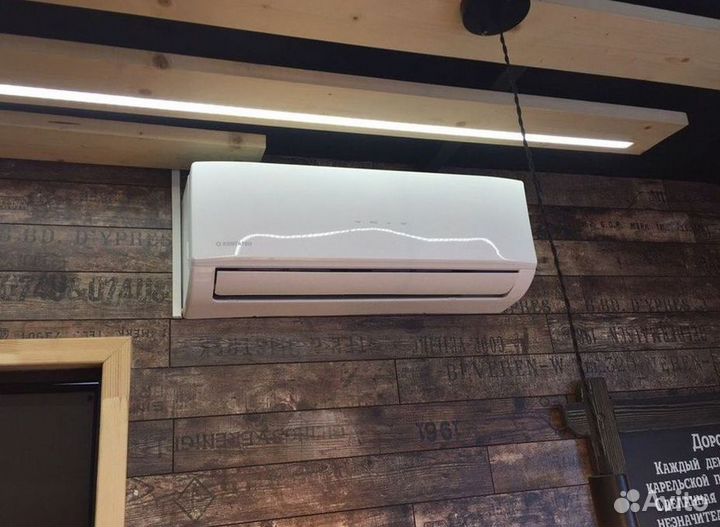 Сплит система с установкой