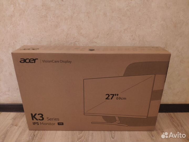 Игровой монитор Acer 27'' 100Hz /IPS /1mc новый