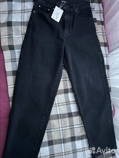 Джинсы ritmika wide jeans черный