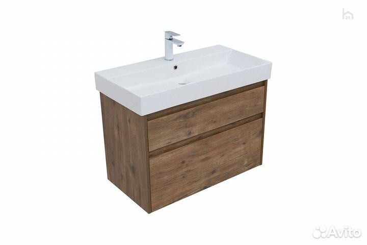 Тумба под раковину 85 (2 ящика) Nova Lite