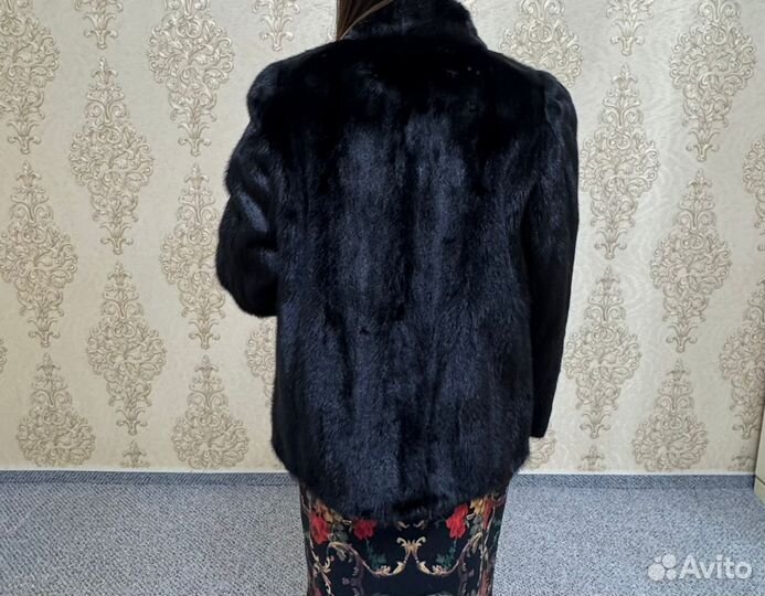 Шуба норковая автоледи 44