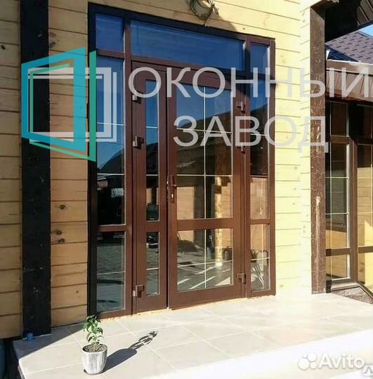 Алюминиевые двери