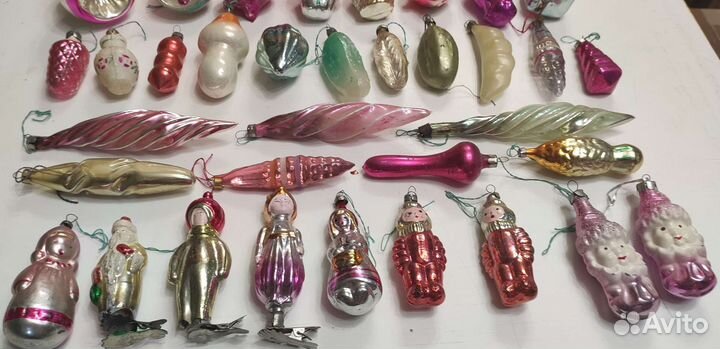 Старые елочные игрушки