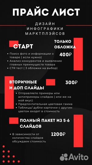 Дизайнер инфографики для маркетплейсов