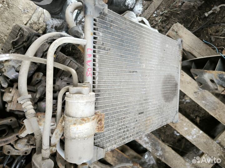 Радиатор кондиционера на chevrolet lanos