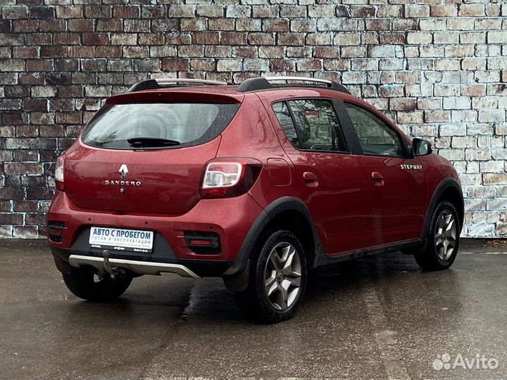 Renault Sandero Stepway 1.6 МТ, 2019, 71 711 км