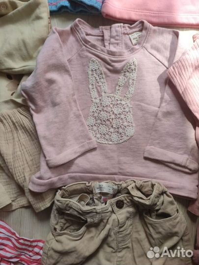 Пакет фирменных вещей на девочку 86 -92 размер
