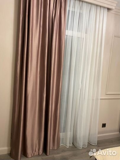 Комлпект штор блекаут, готовые шторы