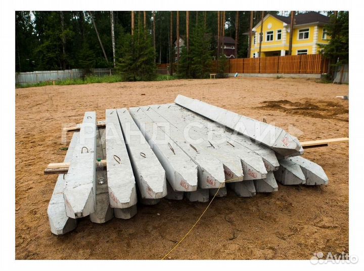 Сваи железобетонные (забивные)