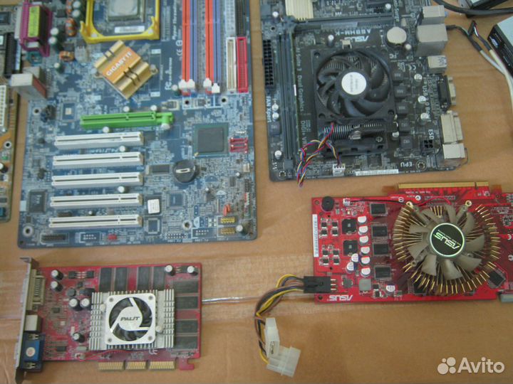 Материнские платы, процессоры и др