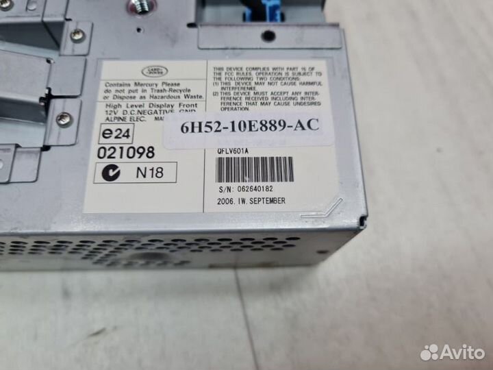 Монитор Land Rover Freelander 2 L359 224DT 2006