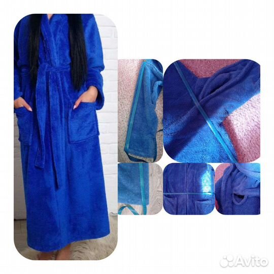 Халат женский длинный