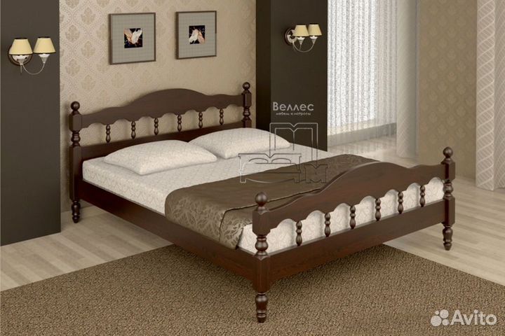 Деревянная односпальная кровать новая купить