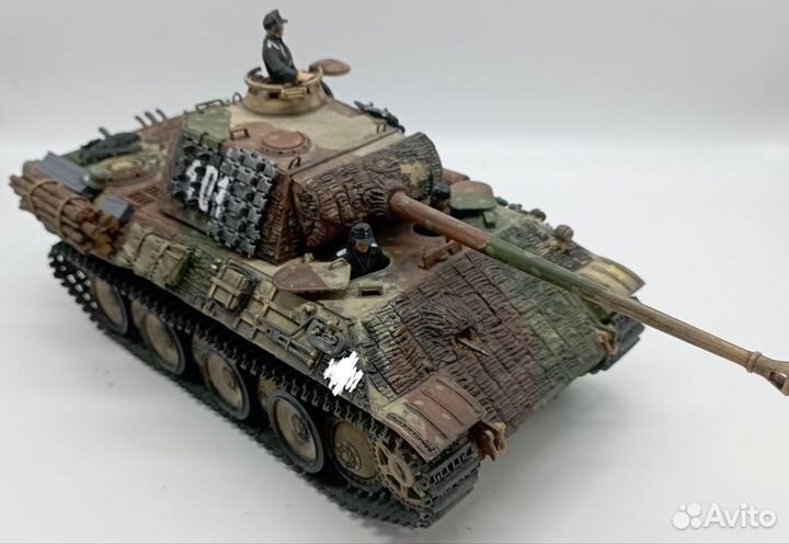 Модель pzkmpfw v panther в масштабе 1:35