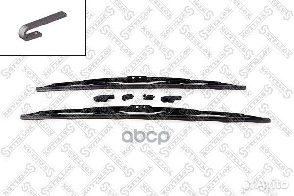 201 690-SX щетки каркасн. к-т 600/24'+550/22'