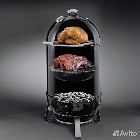 Коптильня Weber Smokey Mountain Cooker 47 черный