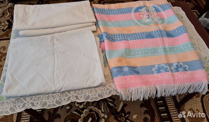 Постельное белье.взрослое и деское.ссср.б.у