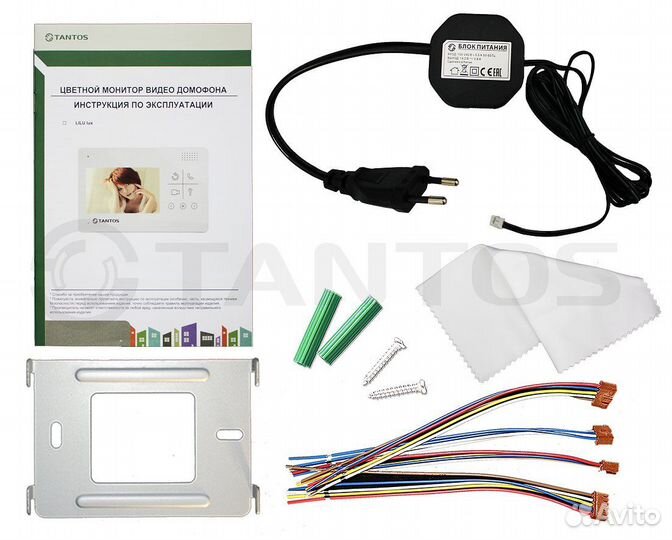 Монитор видеодомофона tantos lilu lux