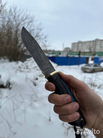 Нож охотничий ручной работы