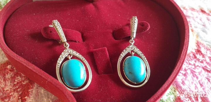 Серебряные серьги