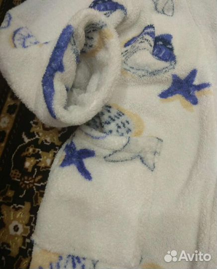 Халат махровый женский