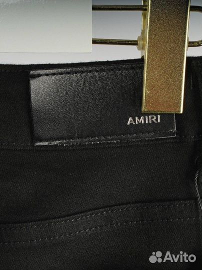 Джинсы Amiri slim fit С Молниями