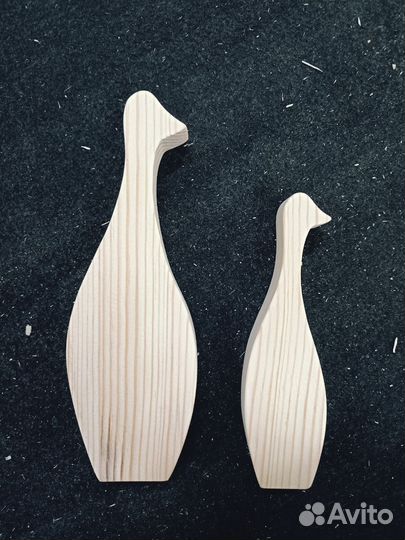 Набор заготовок из дерева для творчества