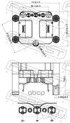 Катушка зажигания Audi A2-A4 1.4/1.6/1.8 96