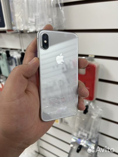 iPhone X Silver 256gb/оригинал