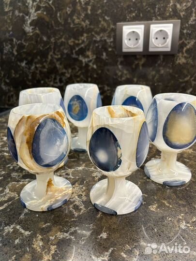 Бокалы из оникса