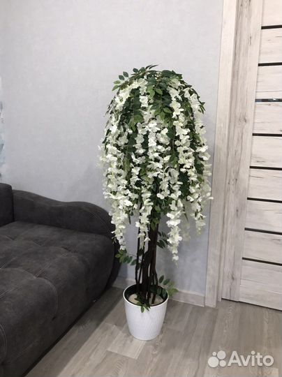 Искусственное дерево Фикус, искусственное растение