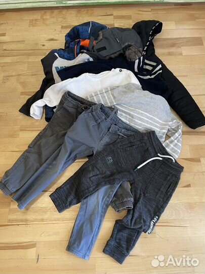 Детские вещи пакетом на мальчика 104