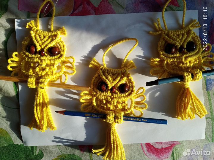 Макраме сова