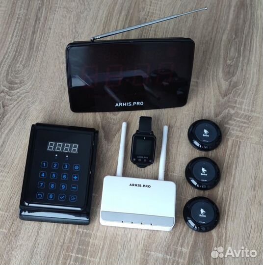 Система вызова персонала беспроводная - комплект